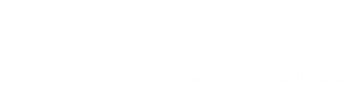 CIMAD logo blanco